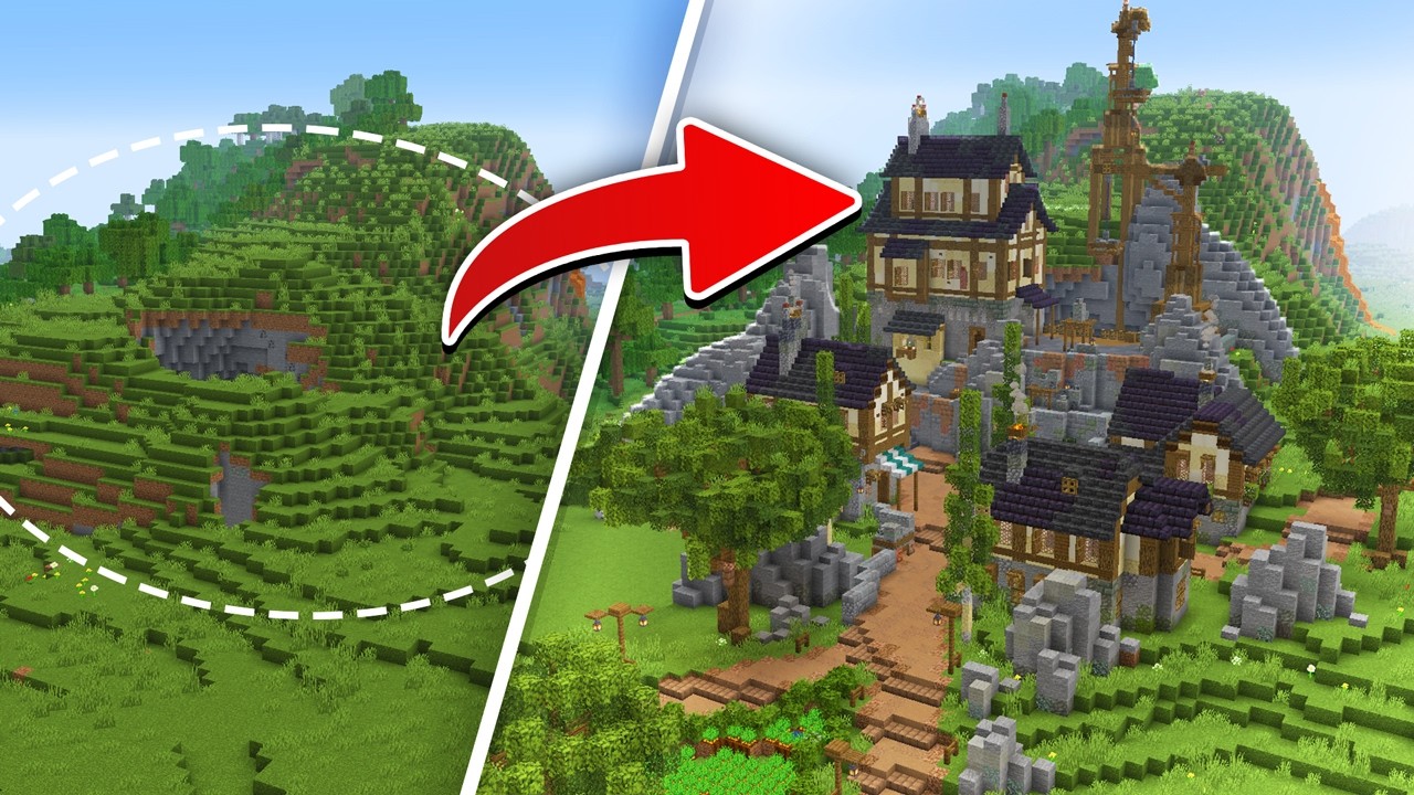 CONSTRUÍ uma BASE DE MINERAÇÃO no meu Mundo Eterno!
