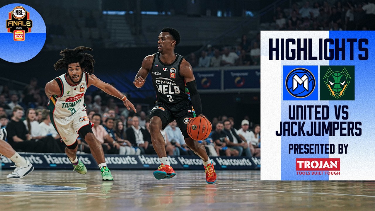 NBL26 Play-In Qualifier Highlights - United v JackJumpers