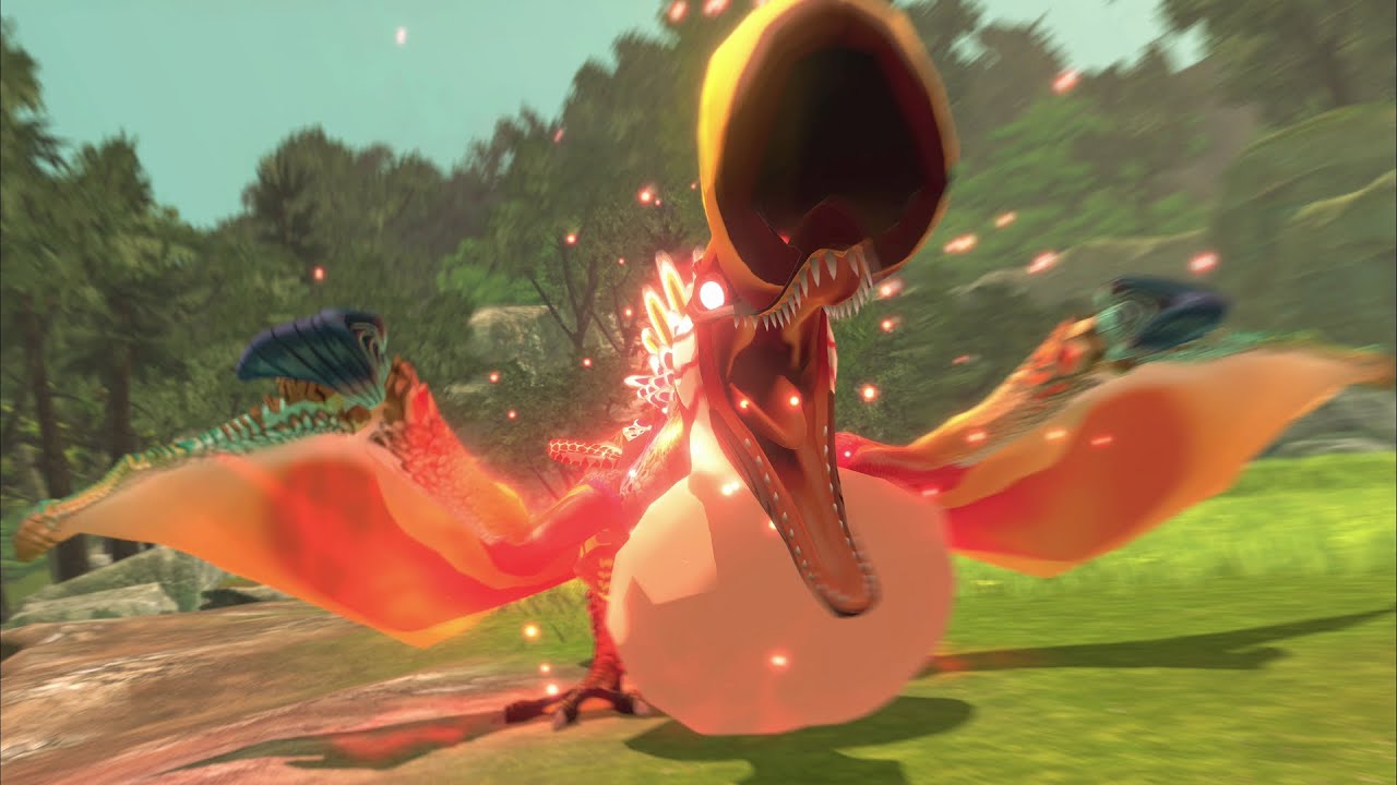 Monster Hunter Stories 2 - Crimson Qurupeco & Plum Daimyo Hermitaur Boss Fight 4K