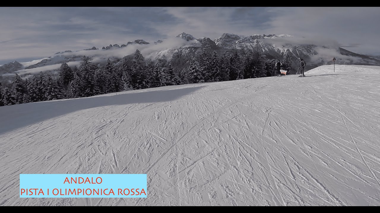 Andalo pista I Olimpionica rossa