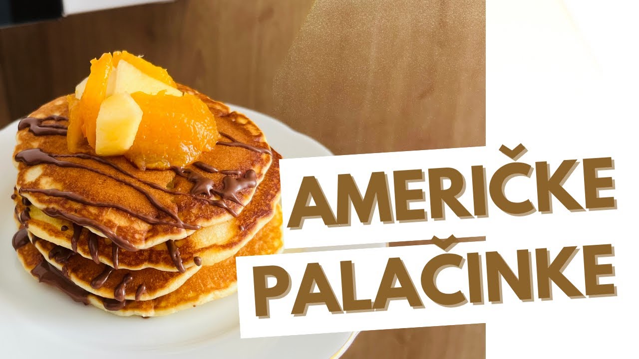 AMERIČKE PALAČINKE - recept koji uvijek uspijeva 🥞 Brzo, mekano i preuskusno!