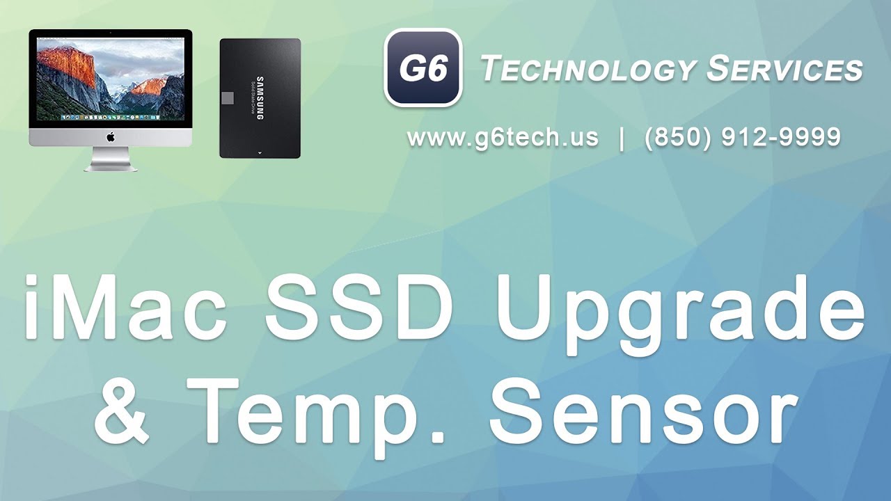 iMac (21.5-inch, Late 2009) SSD Upgrade
