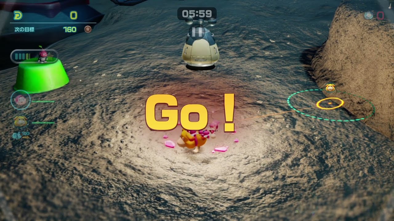 ピクミン4　切磋琢磨のオアシス　481点　ダンドリチャレンジ