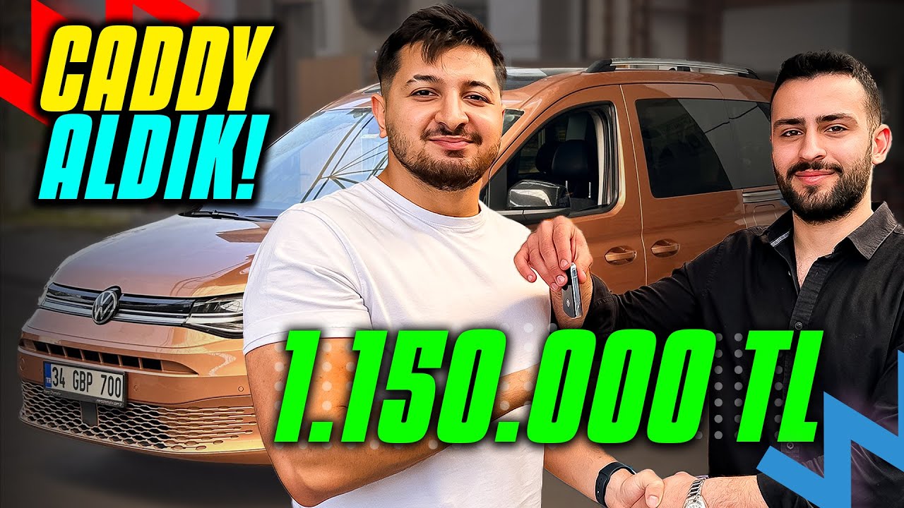 1.150.000 TL CADDY ALDIK !