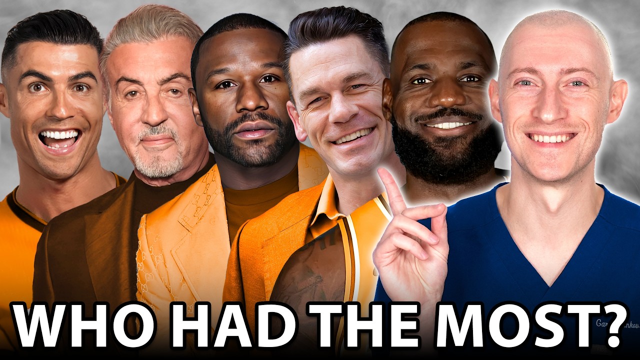 Which Athlete Has Had The MOST Plastic Surgery?