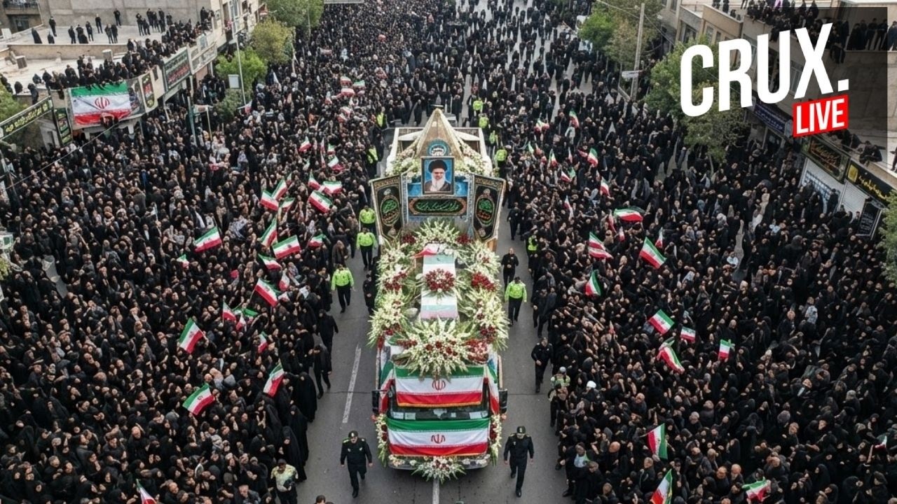 LIVE: Ayatollah Khamenei Funeral | Iran Supreme Leader's Coffin Taken Through Streets Of Tehran