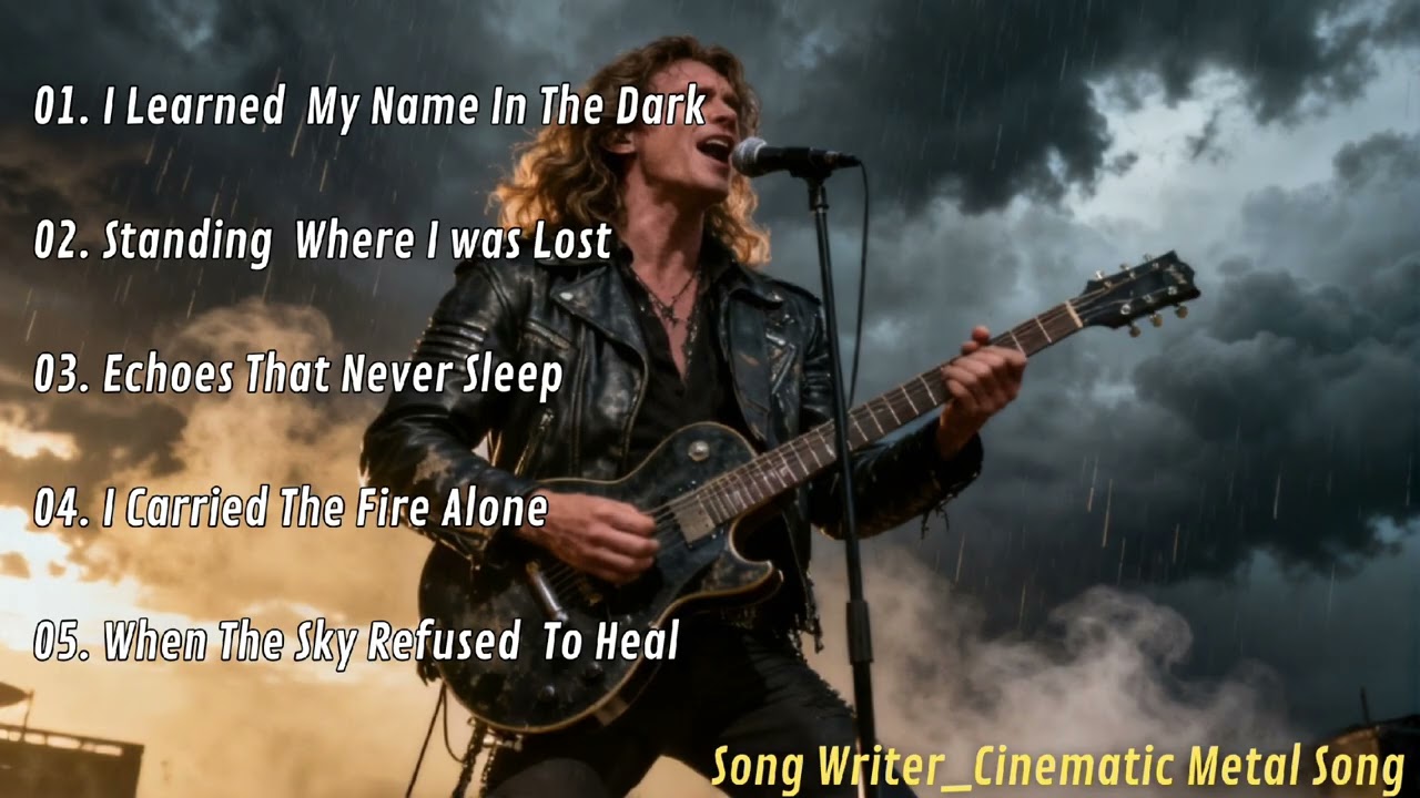 I Learned My Name In The Dark | Epic Cinematic Metal & Hard Rock Album
