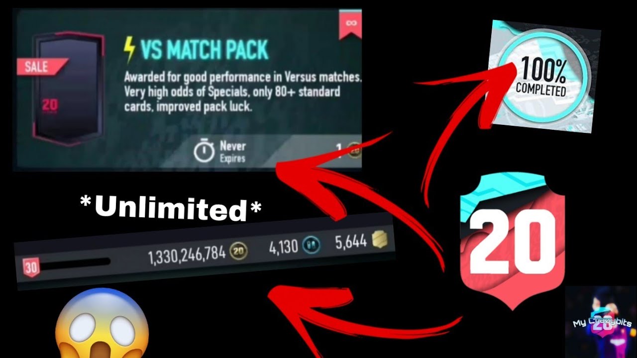 How to get *Unlimited* Coins, Packs and 100 % Collection on PACYBITS 20!!!