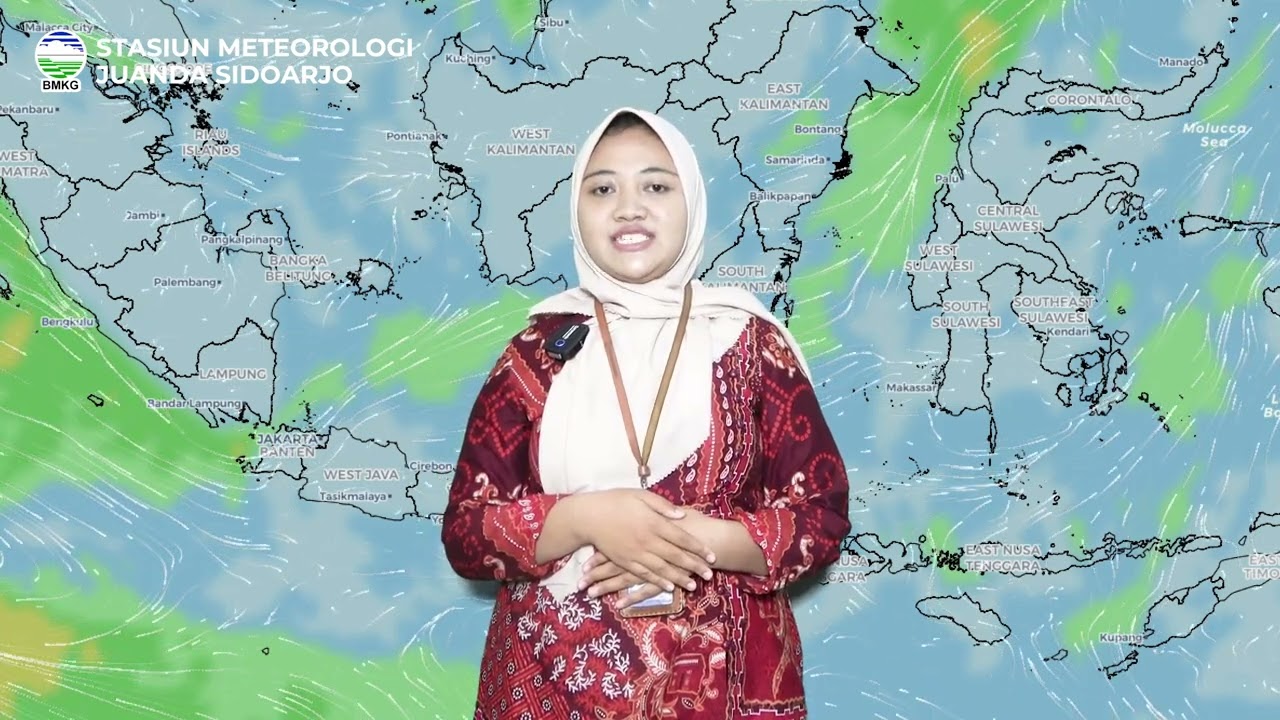 PRAKIRAAN CUACA MINGGUAN JAWA TIMUR 10 - 16 NOV 2025
