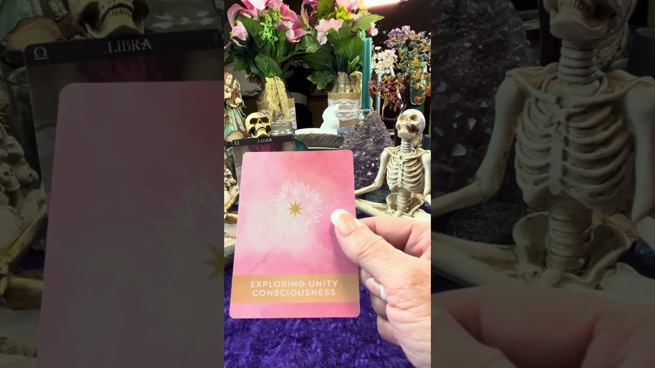 Libra consciousness - affirmation oracle card reading for today a message just for you #libra #fyp