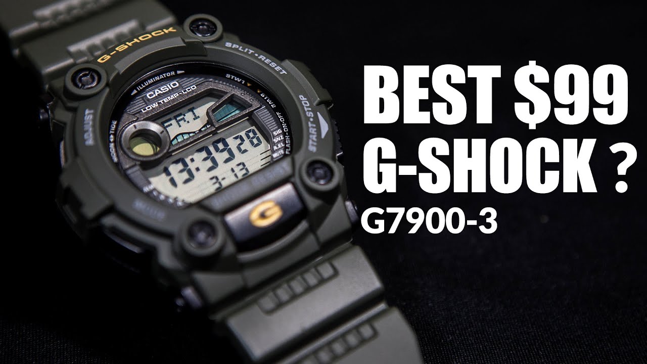 BEST $99 G-Shock - Casio G-7900-3DR