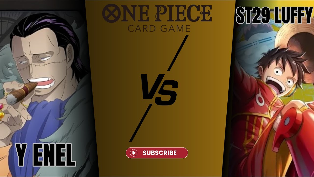 [OP14] B Crocodile vs. ST29 Luffy @SeñorPluffo