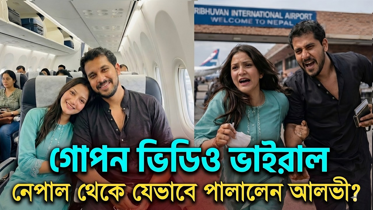 স্ত্রী ইকরার আত্নহত্যার পর রাতের অন্ধকারে নেপাল থেকে পালালো আলভী ! একের পর এক গোমড় ফাঁস !!