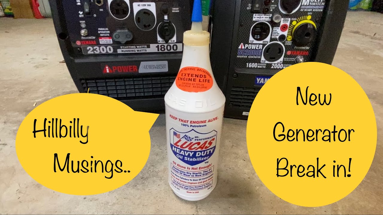 Generator Break in and unboxing - Costco Yamaha A-iPower