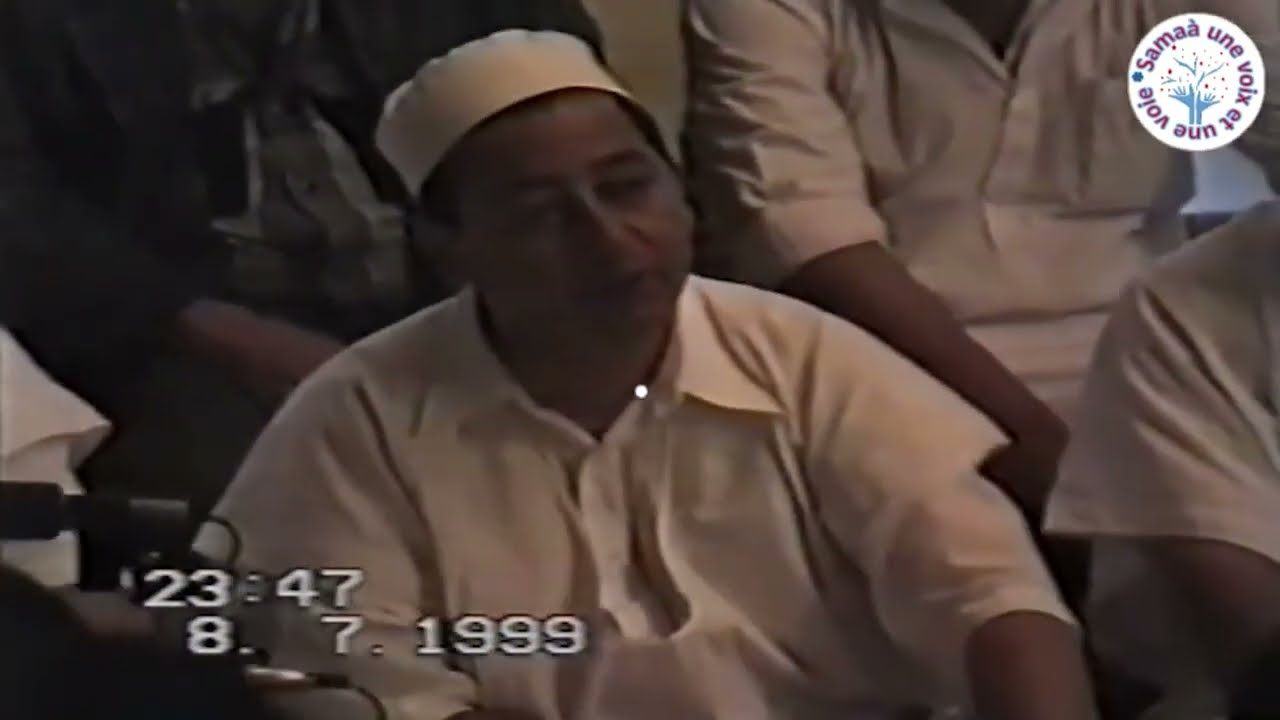 Réunion Spirituelle du Mawlid Nabawi à la Zaouia Alawiya de Mostaganem. Le 8 Juillet 1999