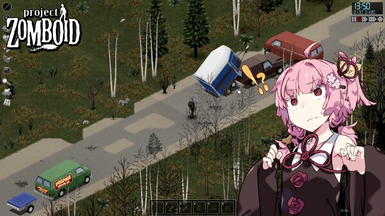 もやしの姉、謎の輸送車を見つける【S3 Project Zomboid #17】