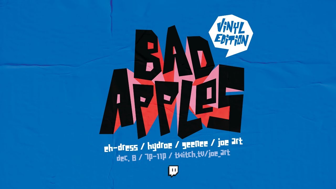 Bad Apples Vol.66 | Joe Art All-Vinyl Hip-Hop Session