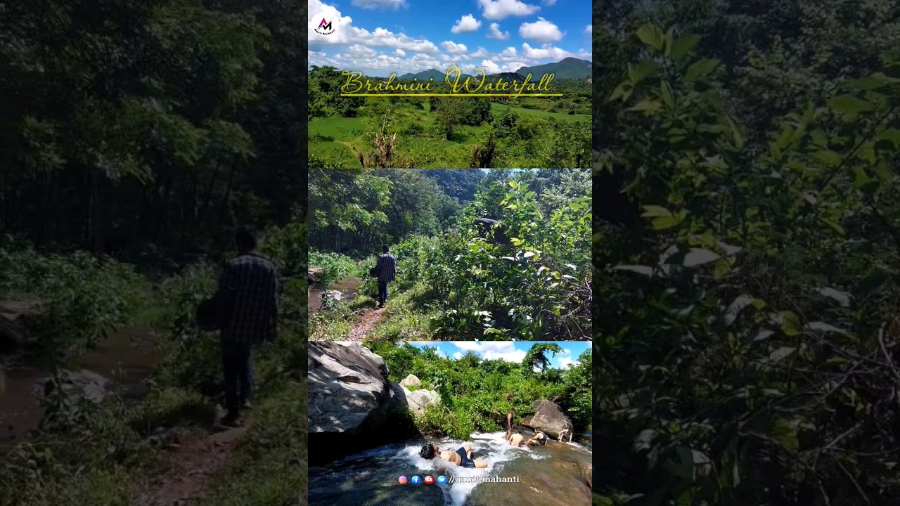 Brahmini Waterfall In Balasore Odisha  | A Hidden Waterfall In Balasore District #Shorts