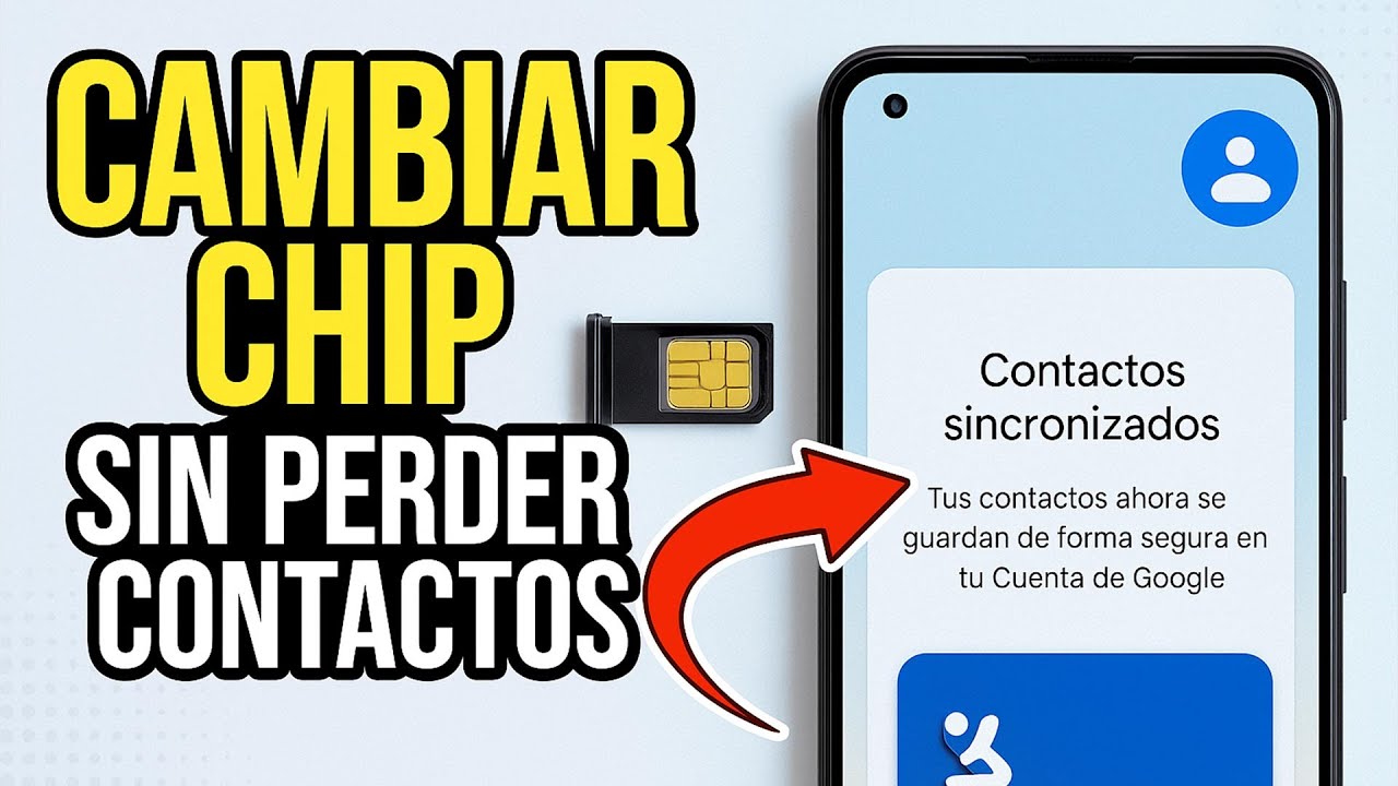 ✅COMO CAMBIAR EL CHIP DE UN CELULAR SIN PERDER CONTACTOS
