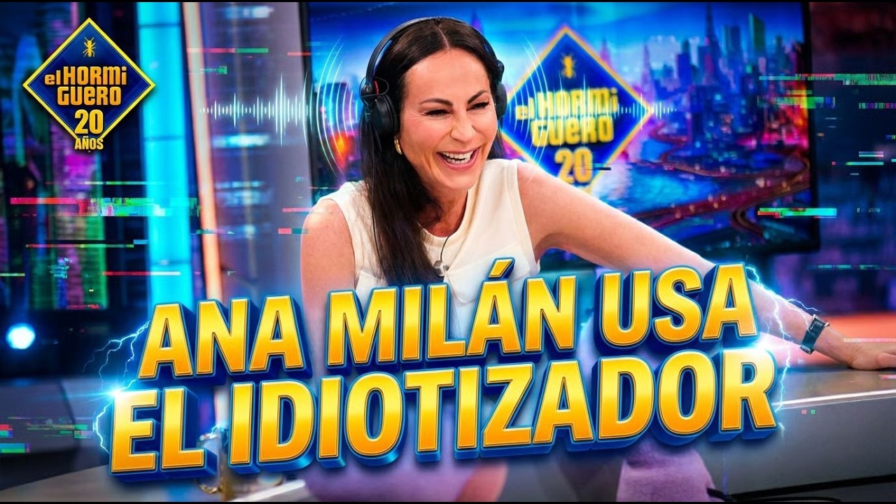Ana Milán llama a Antonio Banderas con el idiotizador - El Hormiguero