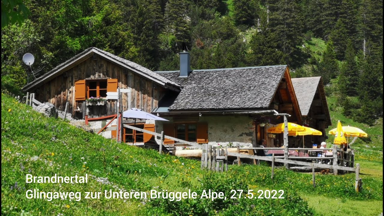 Brand - Glingaweg - Untere Brüggele Alpe, 27.5.2022