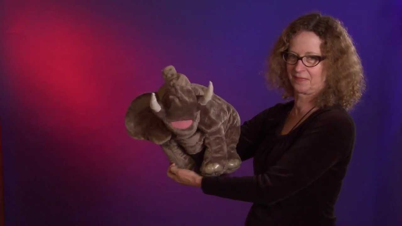 Folkmanis&reg; Elephant Puppet Demo