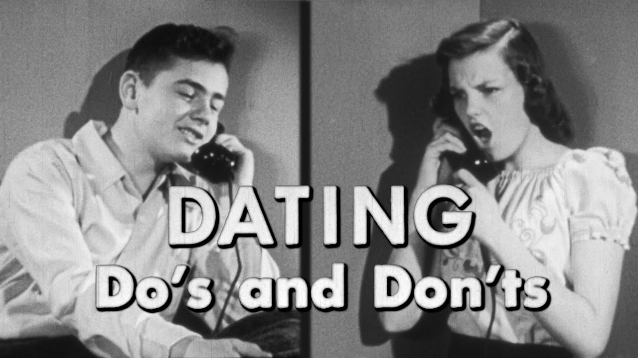 Dating: Do's and Don'ts - Corny 1949 Instructional Film | 16mm Film Scan
