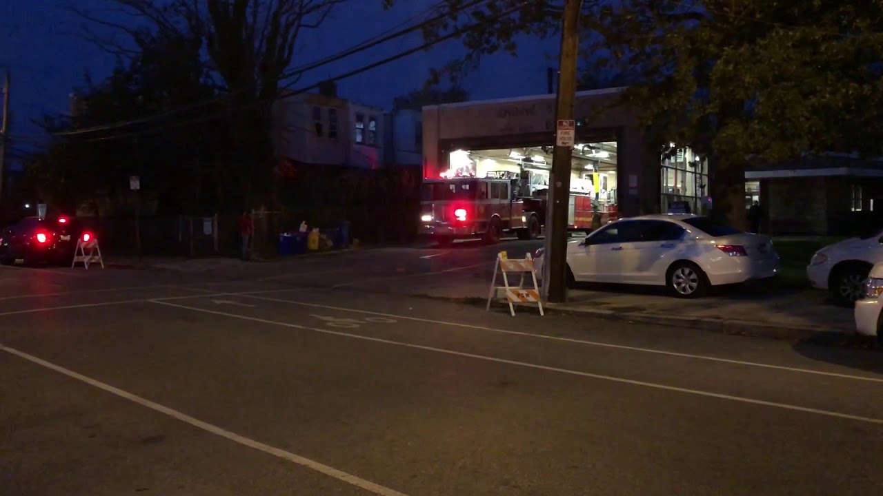 PFD Ladder 292 Responding ( SCREAMING WHELEN Q AND HORN )