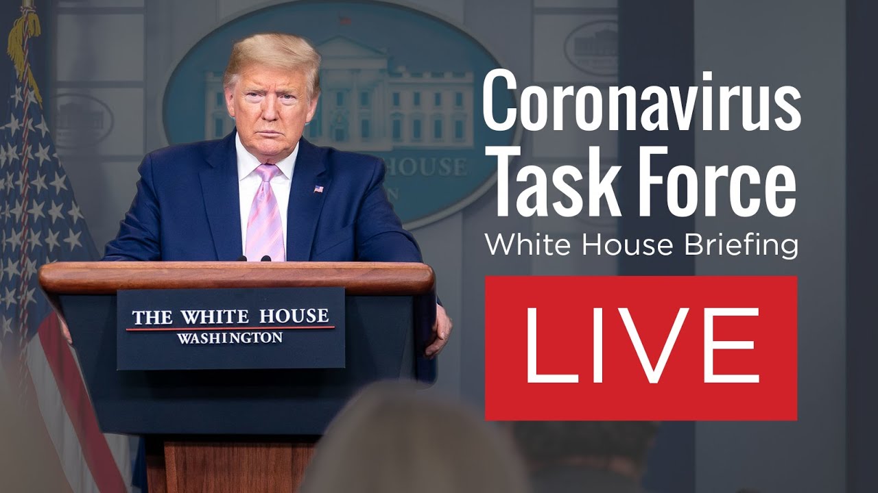 Watch LIVE: President Trump&rsquo;s Coronavirus Task Force