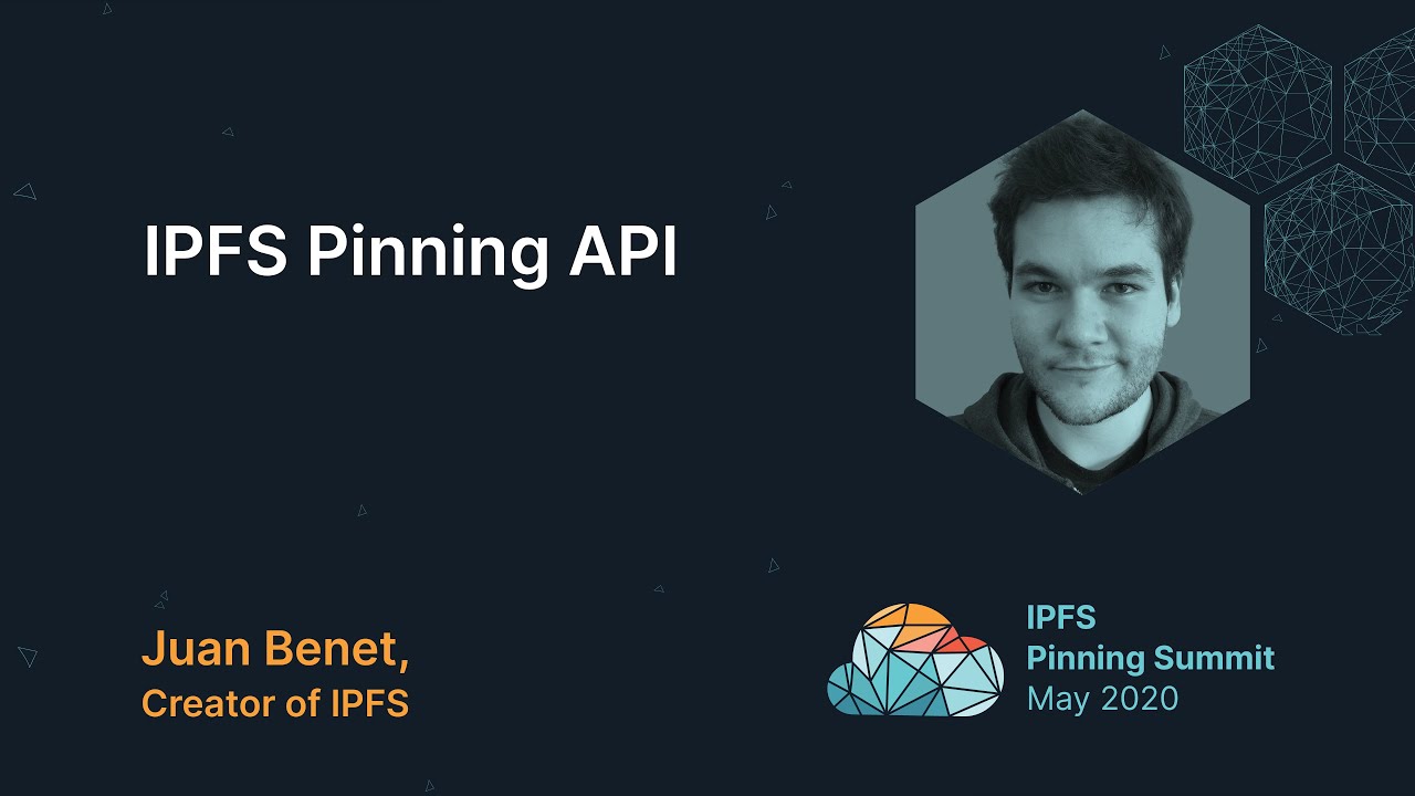 IPFS Pinning API - Juan Benet