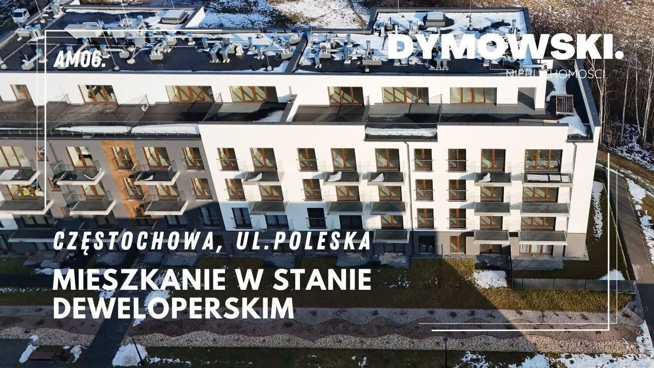 Częstochowa, ul. Poleska | Mieszkanie w stanie deweloperskim (AM06.)