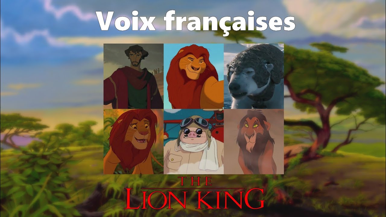 Les Voix françaises du Roi Lion