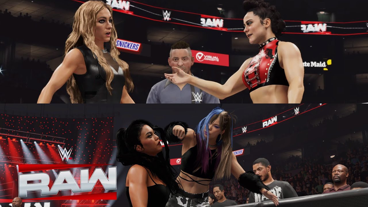 WWE 2K25 RAW - WINNER WILL FACE ROXANNE PEREZ AT CROWN JEWEL - BECKY LYNCH VS LYRA VALKYRIA