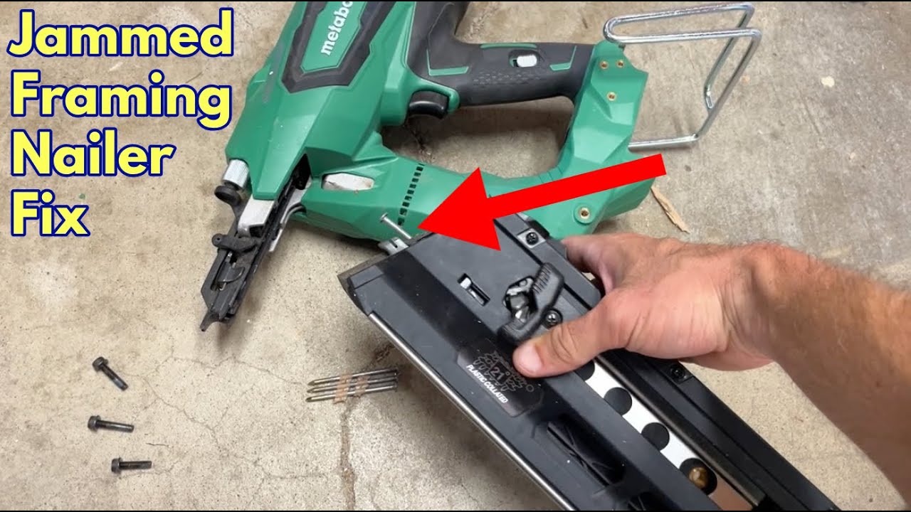 How to Clear a Jammed Framing Nailer | Step-by-Step Guide
