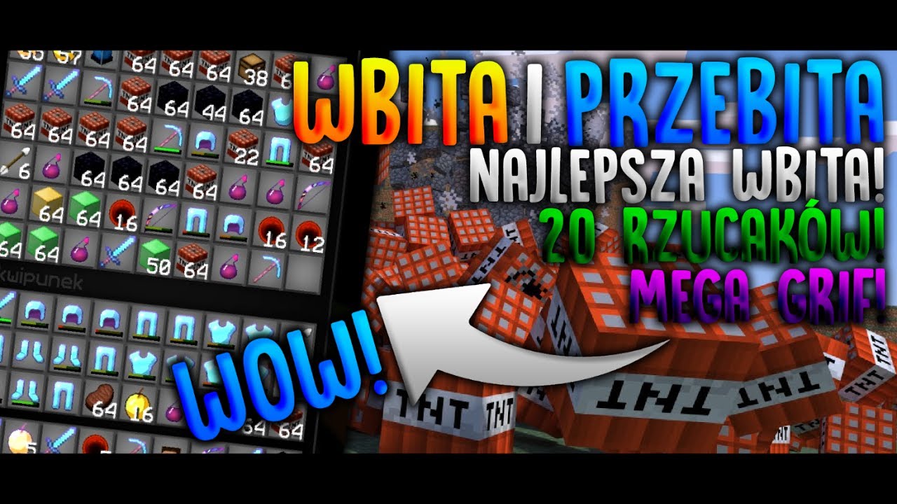 Wbita i Przebita z Widzami #25 - NAJLEPSZA WBITA - 20 RZUCAK&Oacute;W - MEGA GRIF