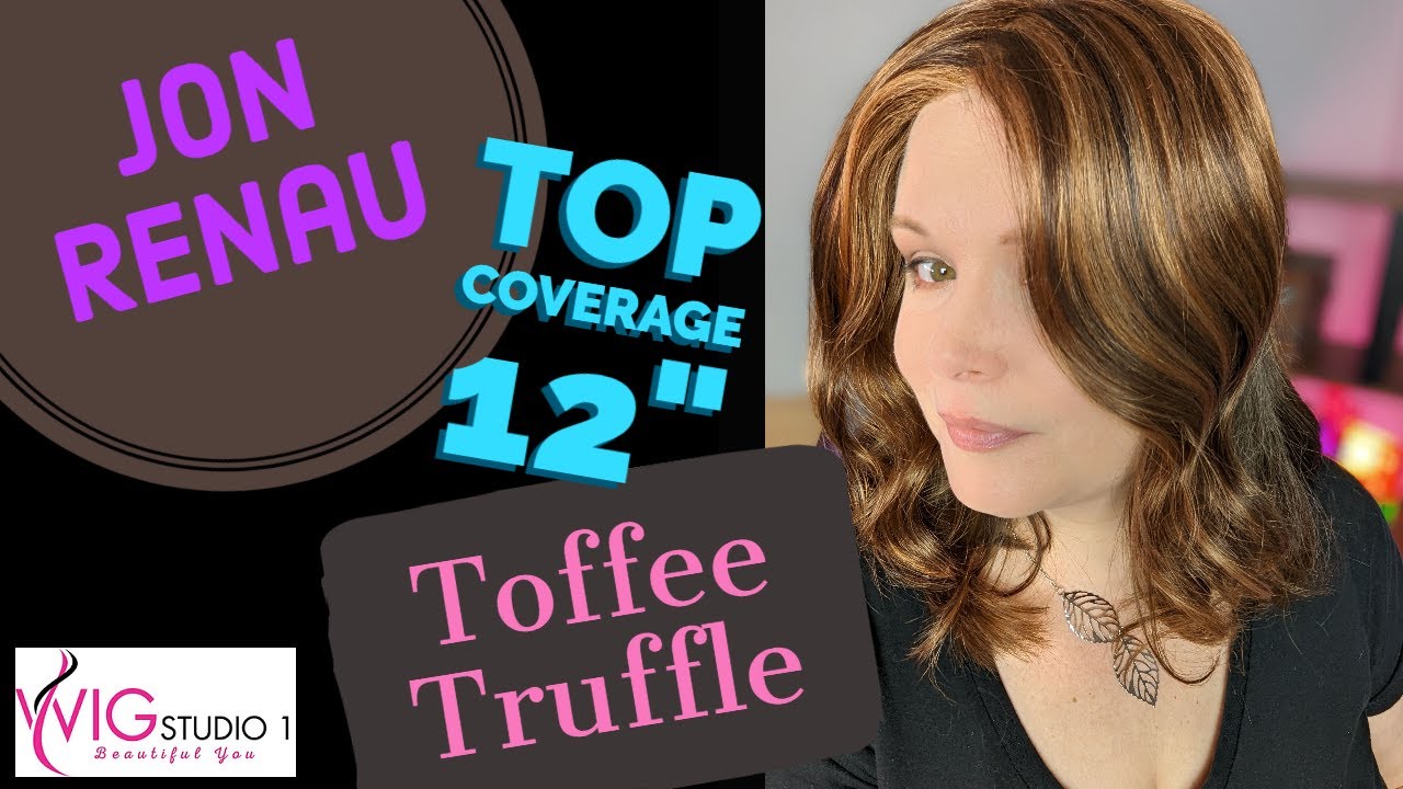 Jon Renau TOP COVERAGE WAVY TOPPER 12