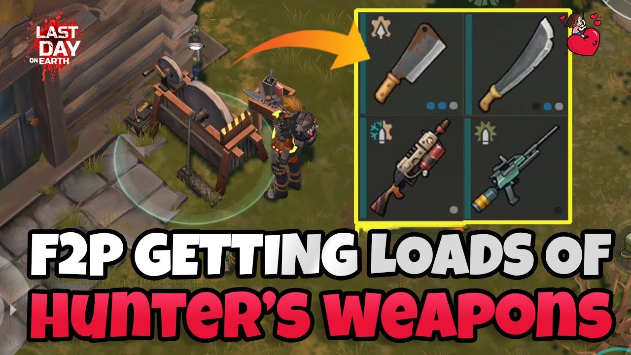 Last Day On Earth - HOW TO GET LOADS OF HUNTER'S INSTINCT WEAPONS