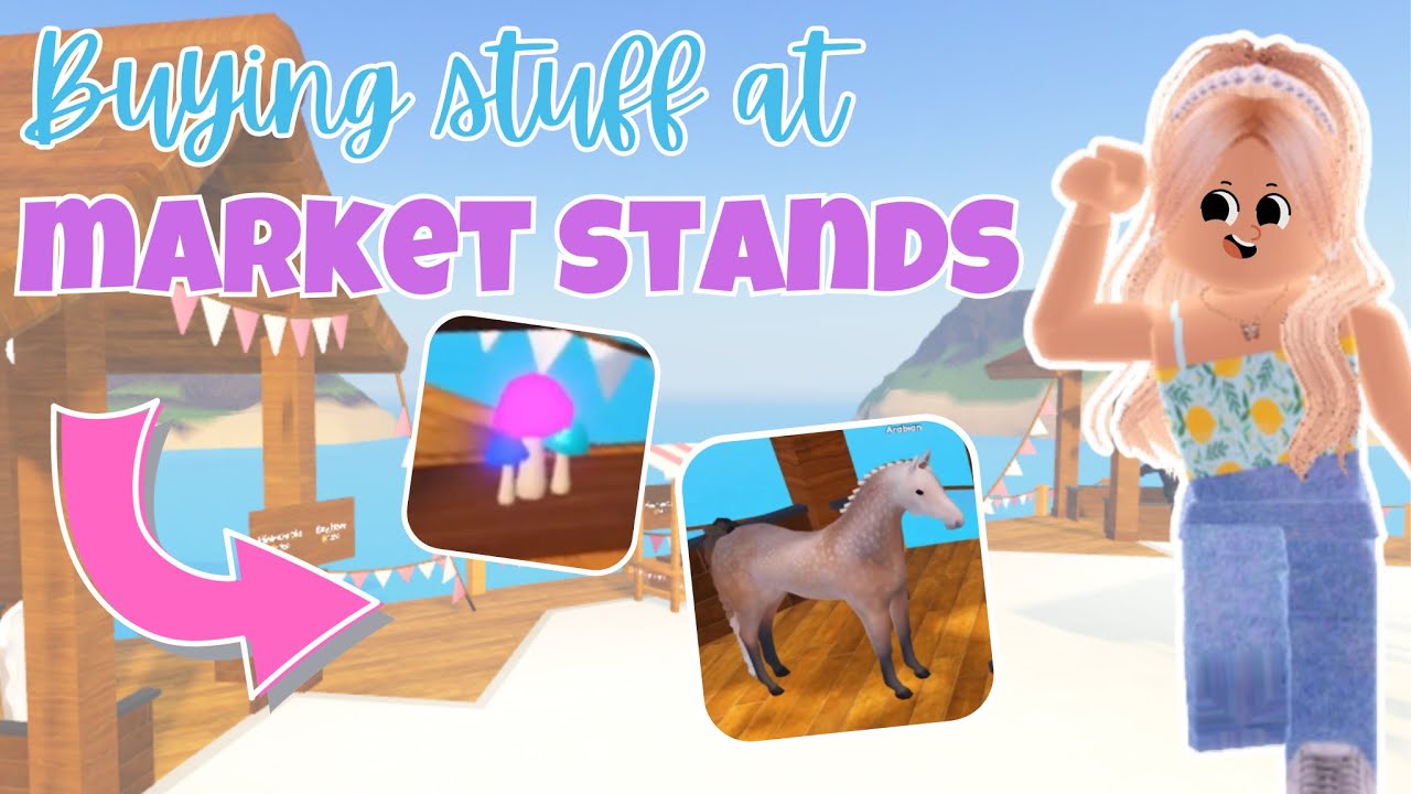 Checking Out *MARKET STANDS* + Buying Stuff! - Ep. 8 | Wild Horse Islands