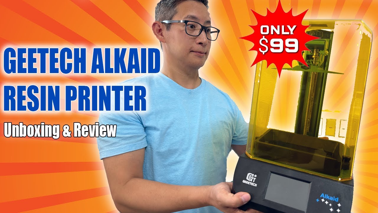 Amazing low-cost 3D Printer | Geetech Alkaid Resin 3D Printer