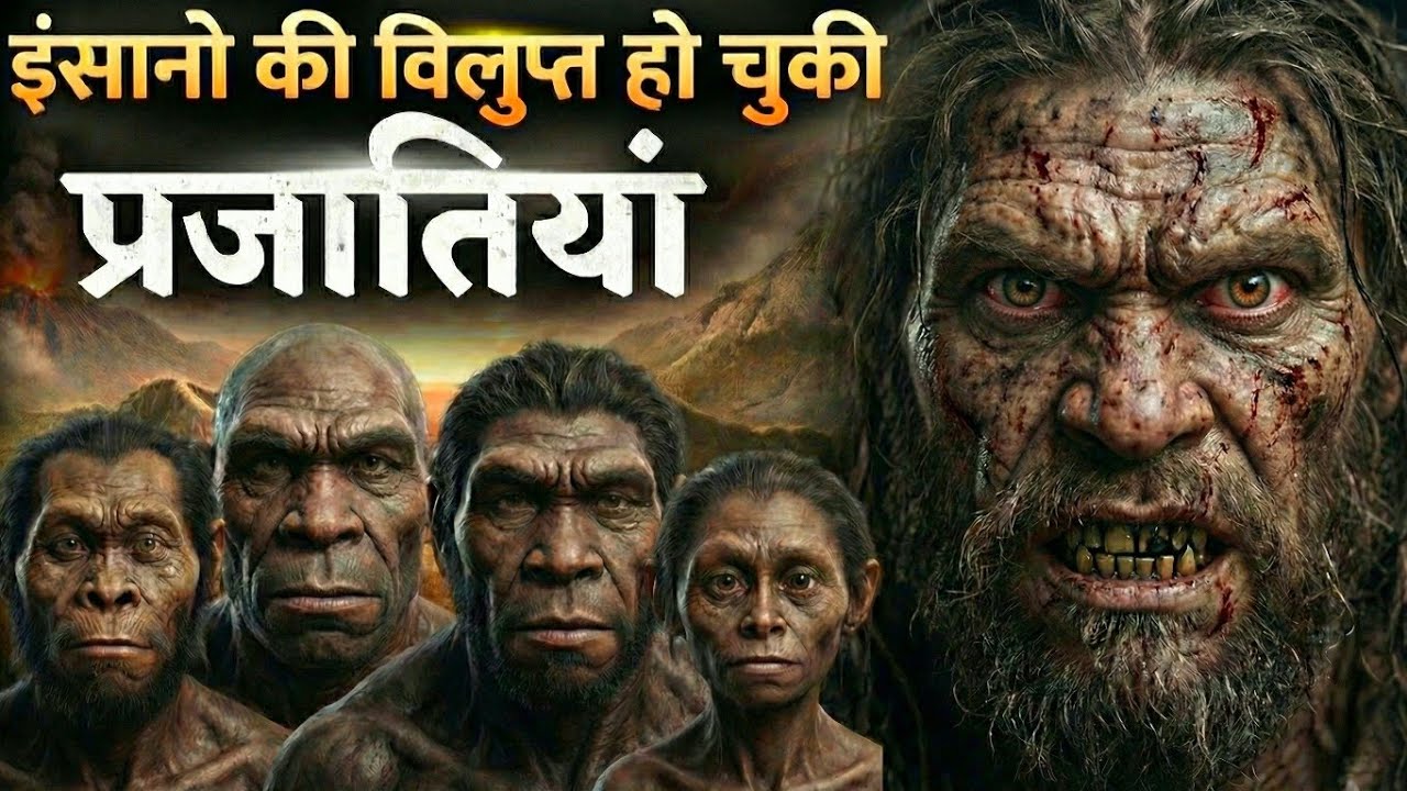 इंसानो की वे प्रजातियां जो अब विलुप्त हो चुकी है! The Mystery of 9 Extinct Human Species.