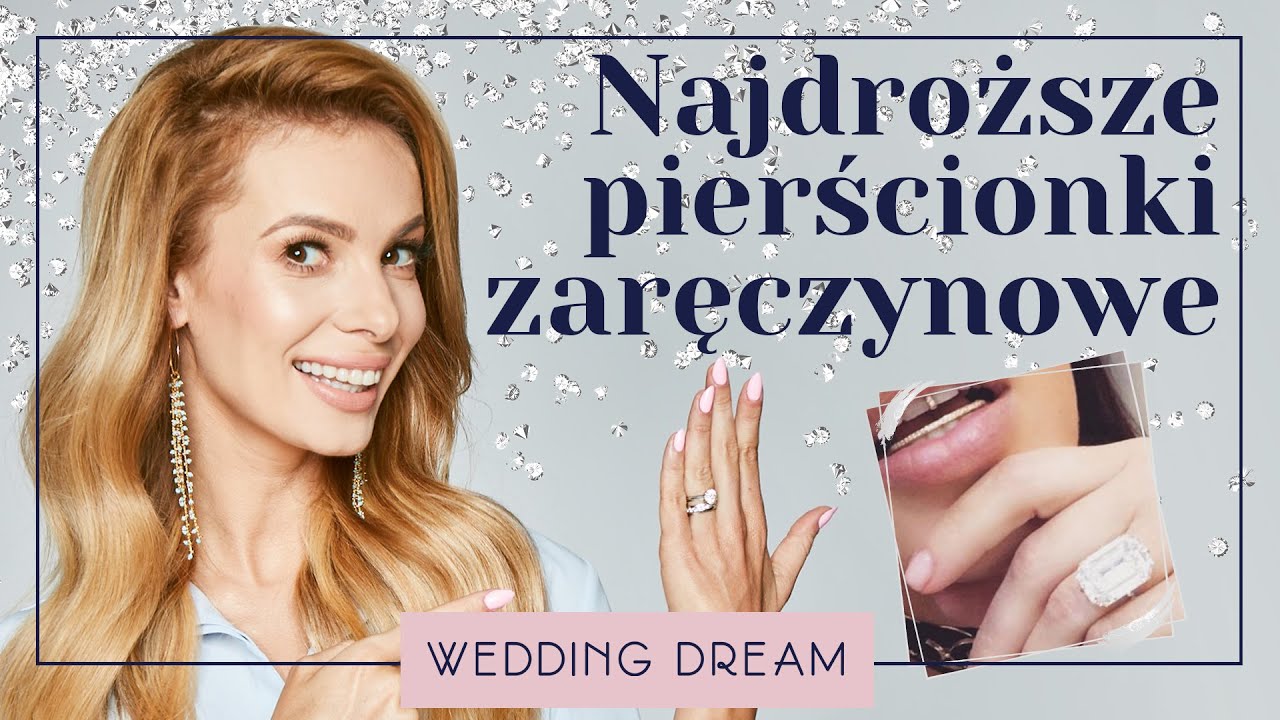 Oto NAJDROŻSZE pierścionki zaręczynowe w historii 💍💍💍