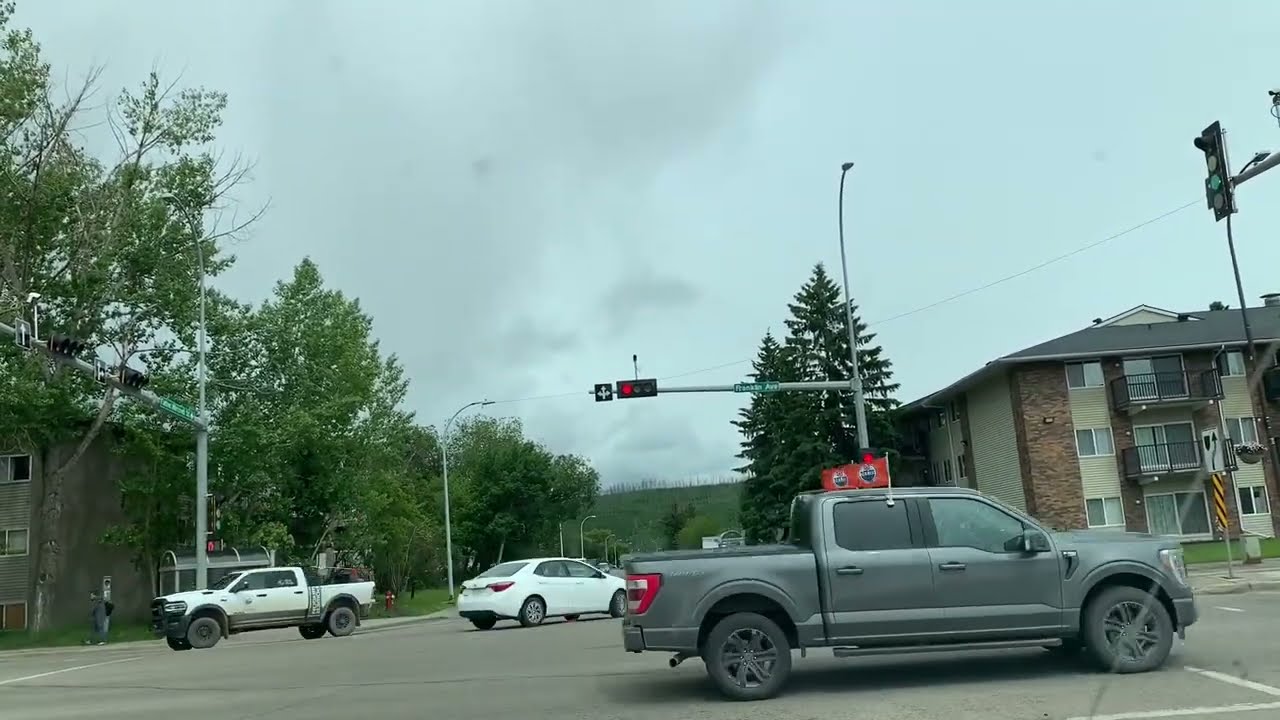 Fort McMurray Alberta Canada D A drive downtown +7)