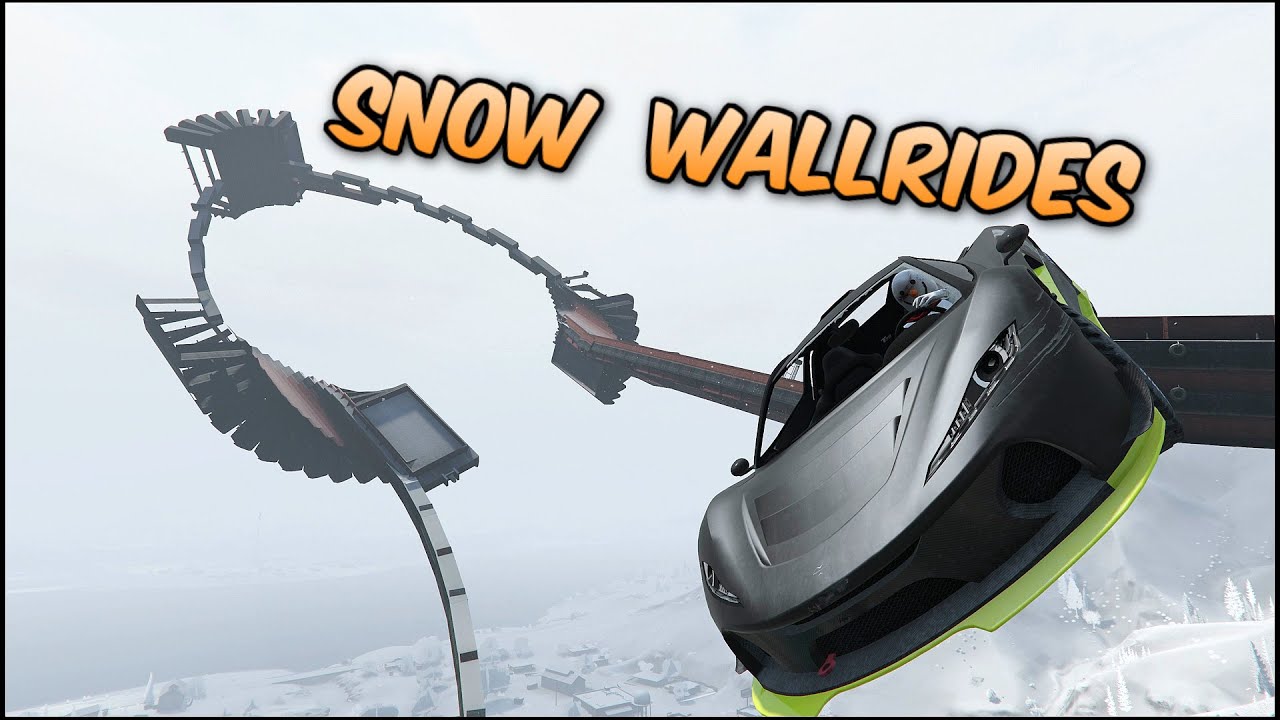 Winter Wallrides in the Snow - Can I still do it? - GTA5 Custom Races