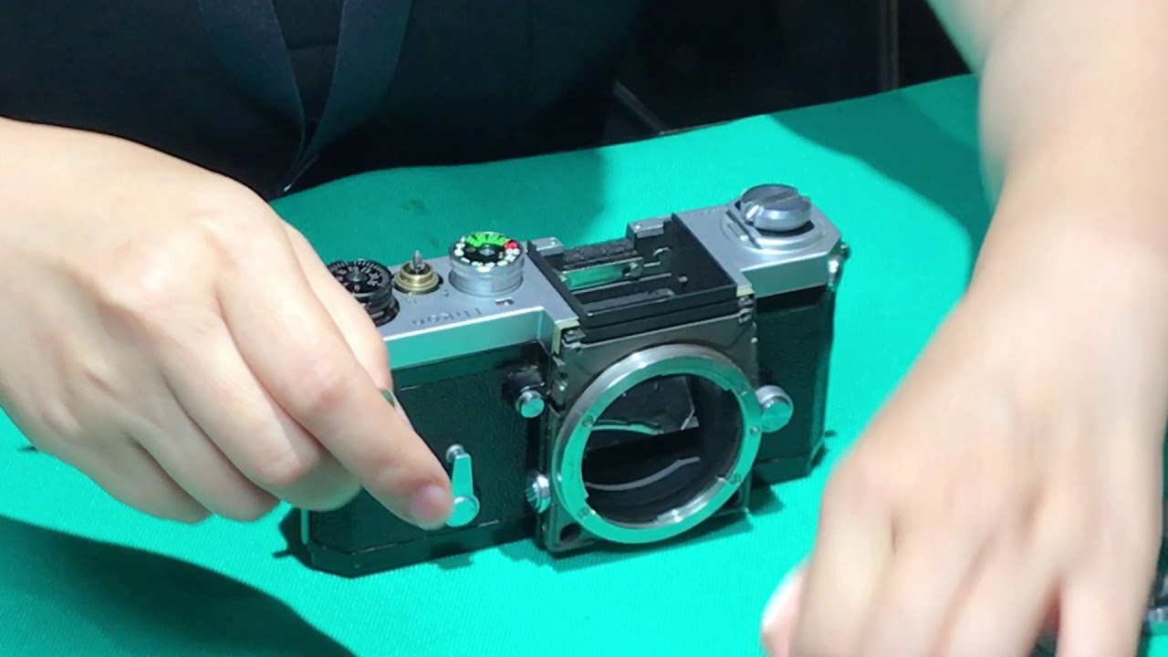 Partial overhaul of a Nikon F