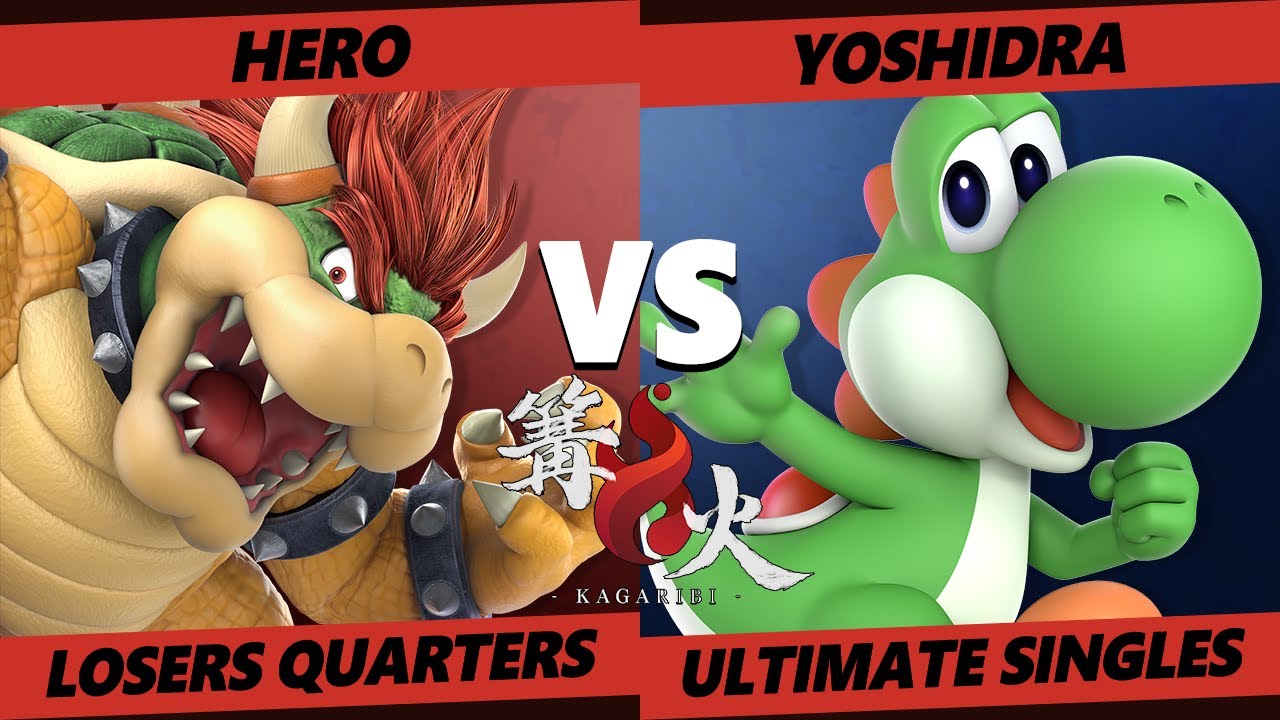 Kagaribi 4 Losers Quarters - Hero (Bowser) Vs. Yoshidra (Yoshi) SSBU Smash Ultimate
