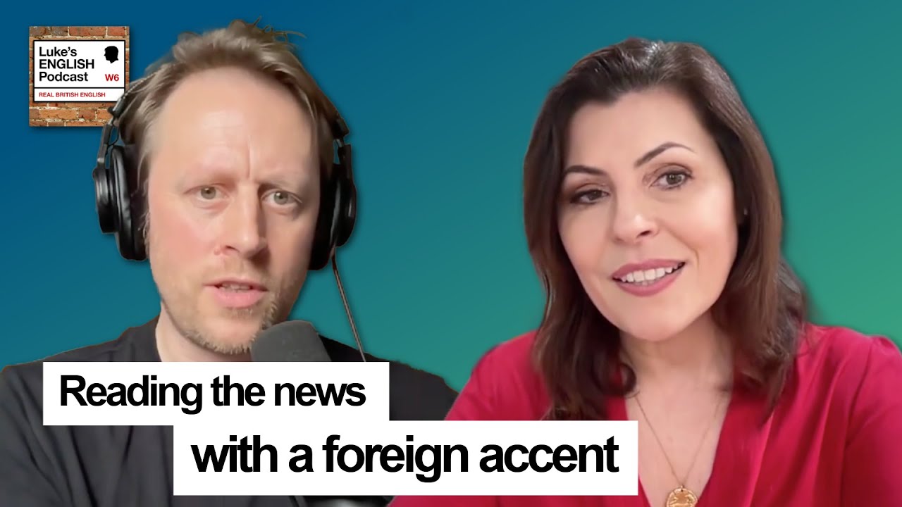 881. Reading the news with a foreign accent (with Barbara Serra)