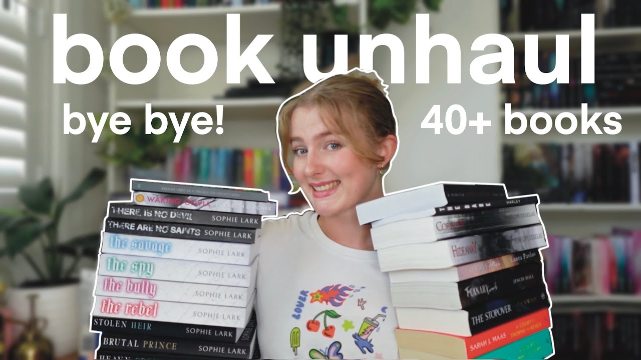 HUGE BOOK UNHAUL... i was ruthless 😶