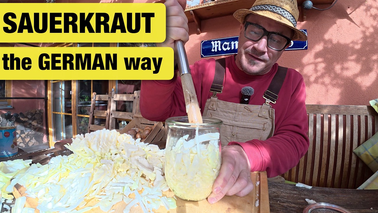 Sauerkraut selber machen und Vitamine im Glas speichern