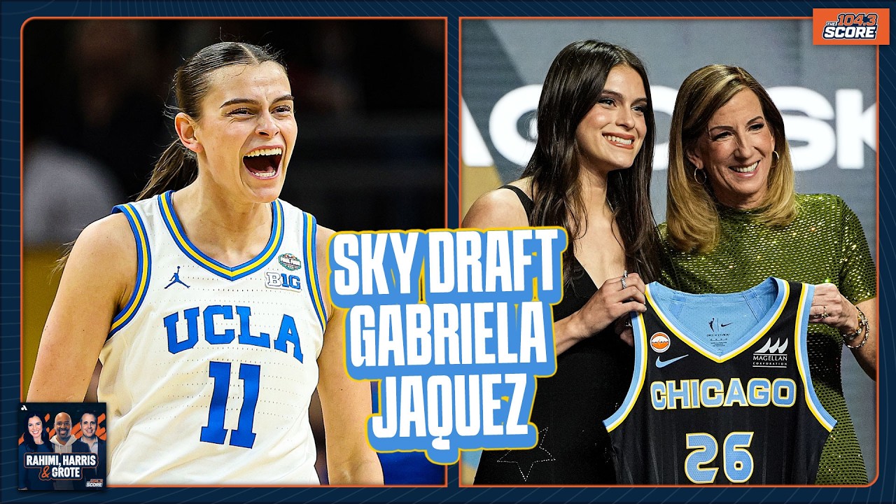 Julia Poe was surprised by Chicago Sky selecting Gabriela Jaquez at No. 5 overall in the WNBA Draft