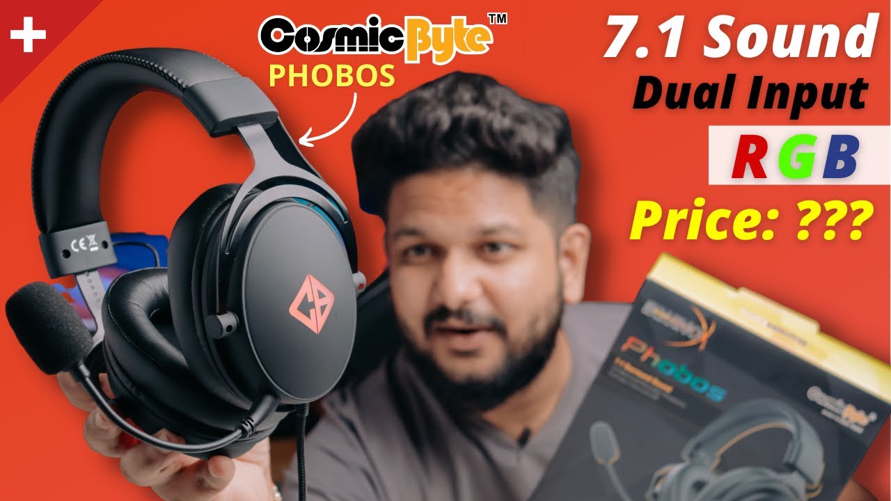 Best Gaming Headphones 🎧 7.1 Surround Sound, Under Rs. ?? 🔥 COSMIC BYTE EQUINOX PHOBOS (PC & MOBILE)